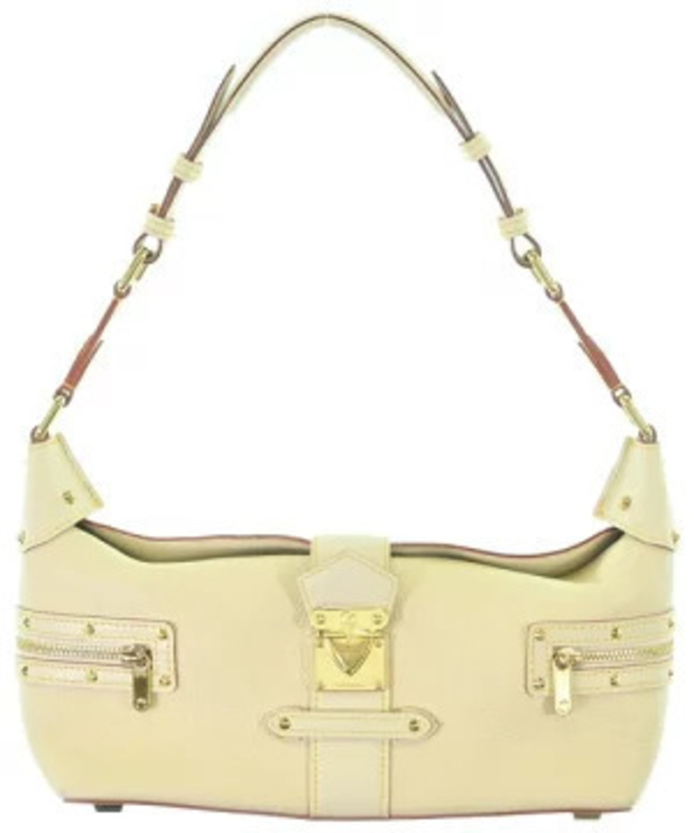 Louis Vuitton Suhali L Impetueux Bag white Cream leather